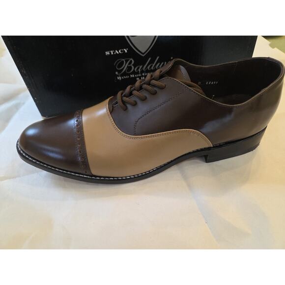(New) Stacy Baldwin Regency Brown And Beige Size 11D Taup Formal Shose main image 10